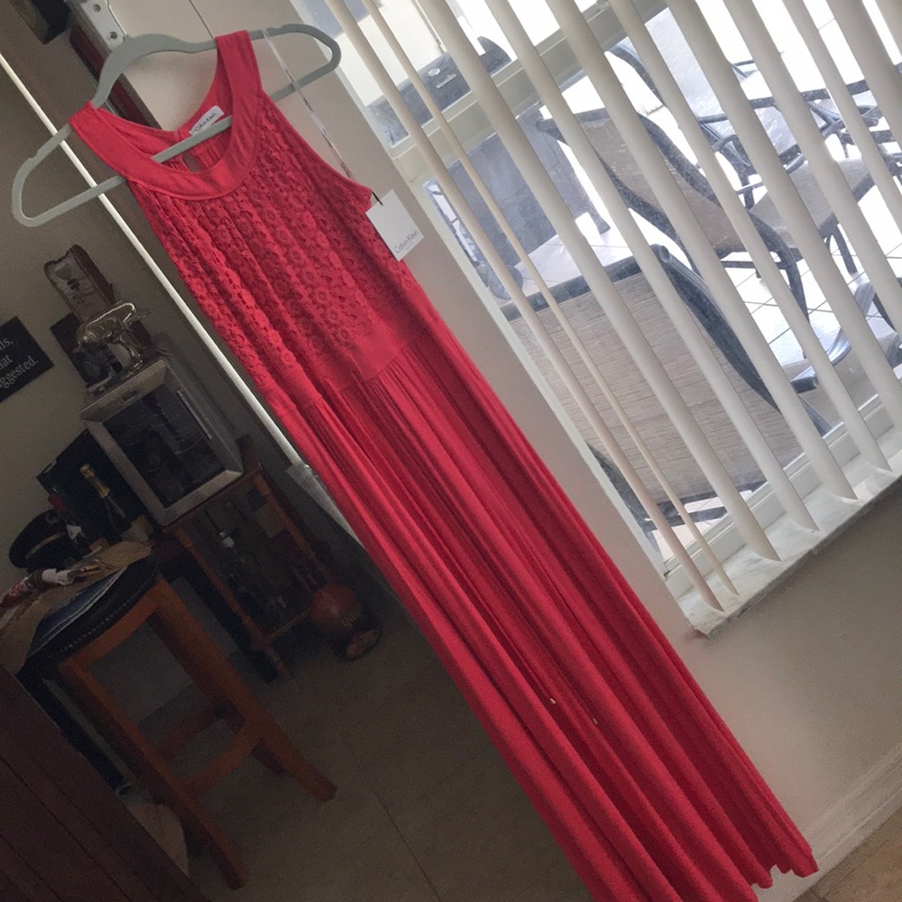 NWT coral knit CK original!